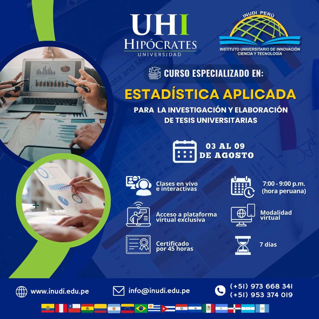Estadística Aplicada a la Investigación Científica